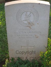 Dar Es Salaam War Cemetery - Van Oosten, R